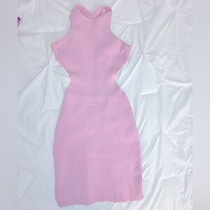 Beginning Boutique Light Pink Bandage Dress Size XS